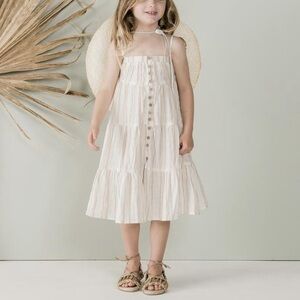 Rylee + Cru tiered maxi dress